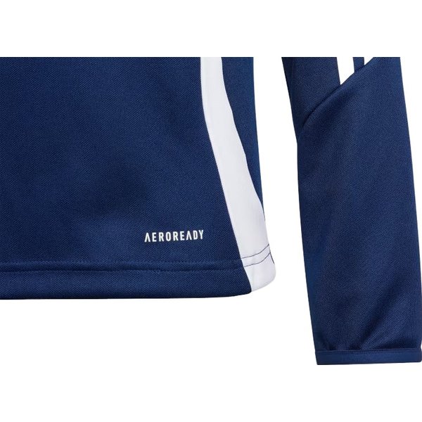 Bluza juniorska Tiro 24 Training Top Adidas - Team Navy Blue 2/White