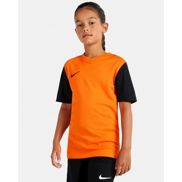 Koszulka juniorska Dri-Fit Tiempo Premier II Jersey SS Nike - szara