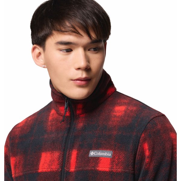 Polar męski Steens Mountain Printed Columbia - sail red omblur