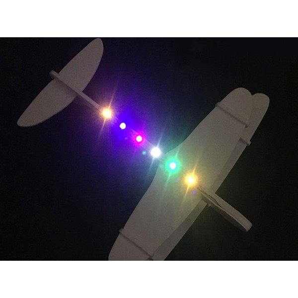 Samolot latający styropianowy z silnikiem LED