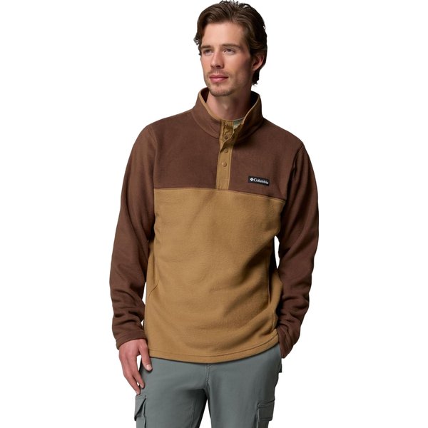 Bluza polarowa męska Steens Mountain Half Snap II Columbia - Tobacco, Delta