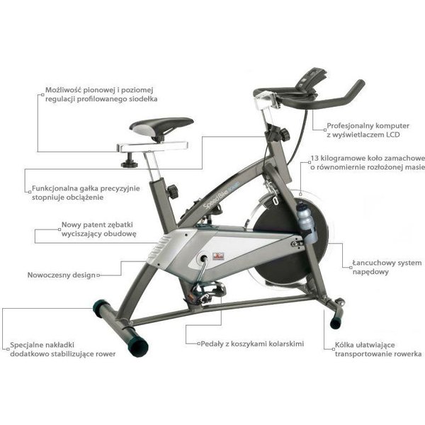 Rower spinningowy Body Sculpture BC 4620