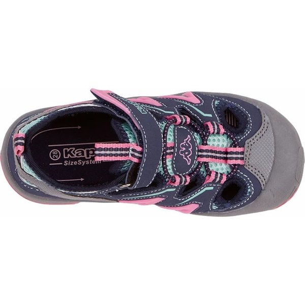 Sandały Reminder Jr Kappa - navy/grey/pink