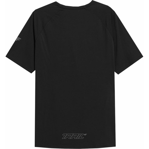 Koszulka rowerowa męska 4FSS23TFTSM183 4F - czarna