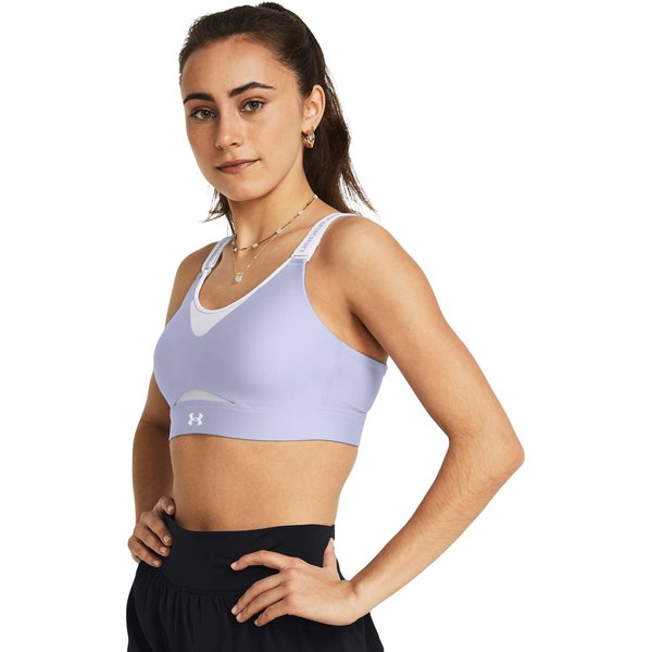 Biustonosz sportowy damski Infinity High Bra Under Armour - niebieski
