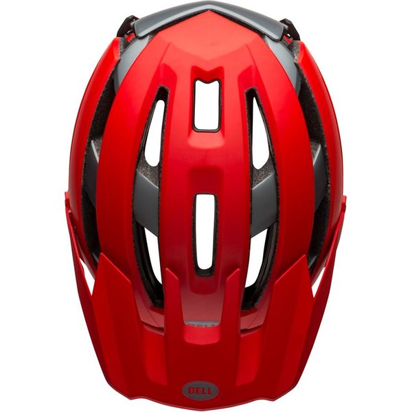 Kask full face Super Air R Mips Spherical Bell - matte gloss red gray