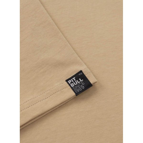 Koszulka męska Small Logo Pitbull West Coast - Sand