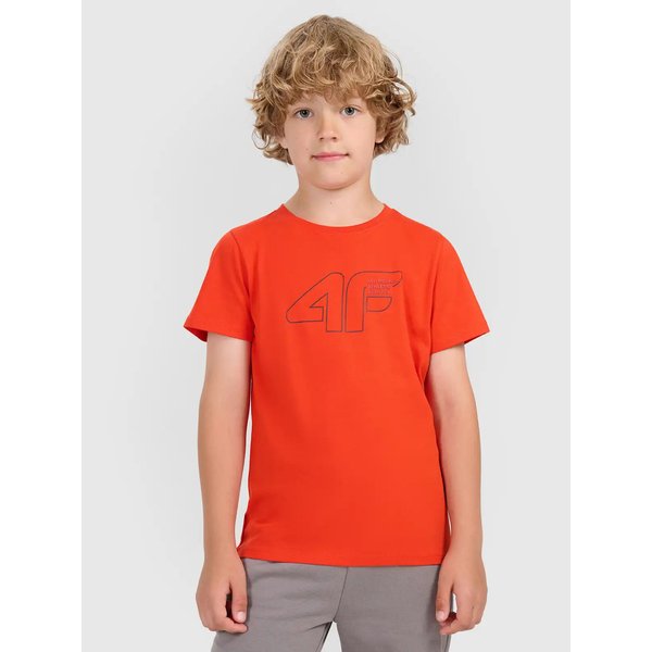 Koszulka chłopięca TTSHM2417 4F - czerwony