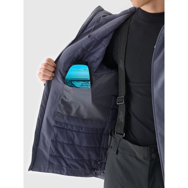 Kurtka narciarska męska TTJAM579 4F - denim