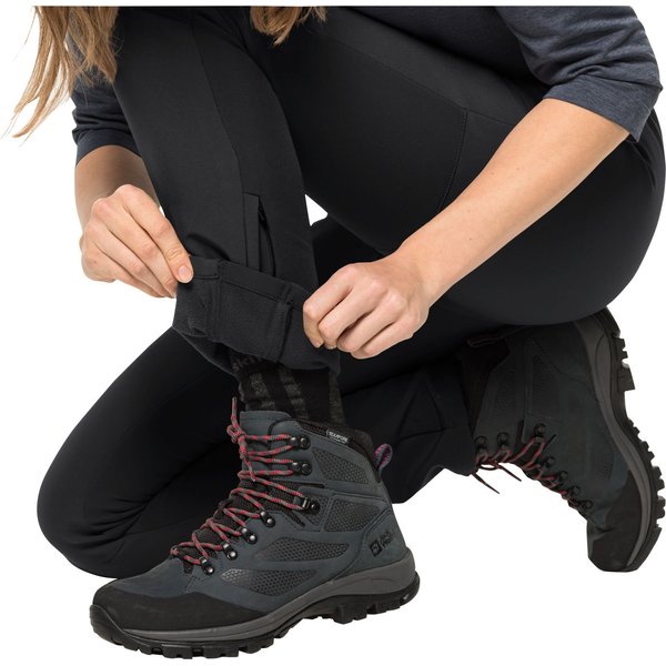 Spodnie trekkingowe damskie Stollberg Jack Wolfskin - black
