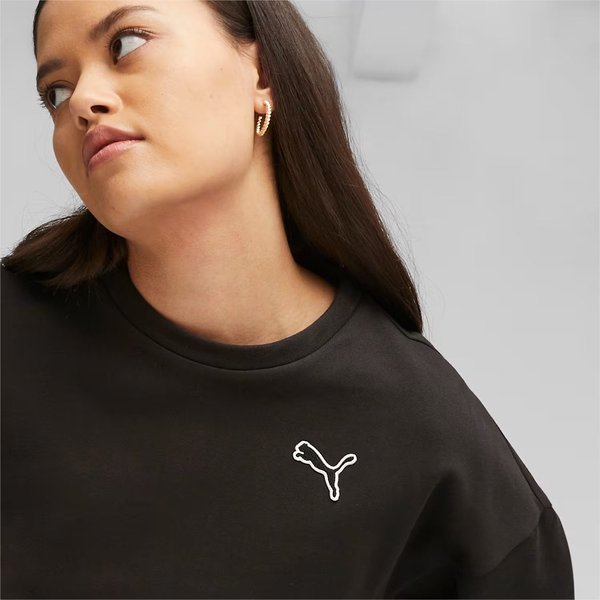 Bluza damska Better Essentials Crew FL Puma - czarny
