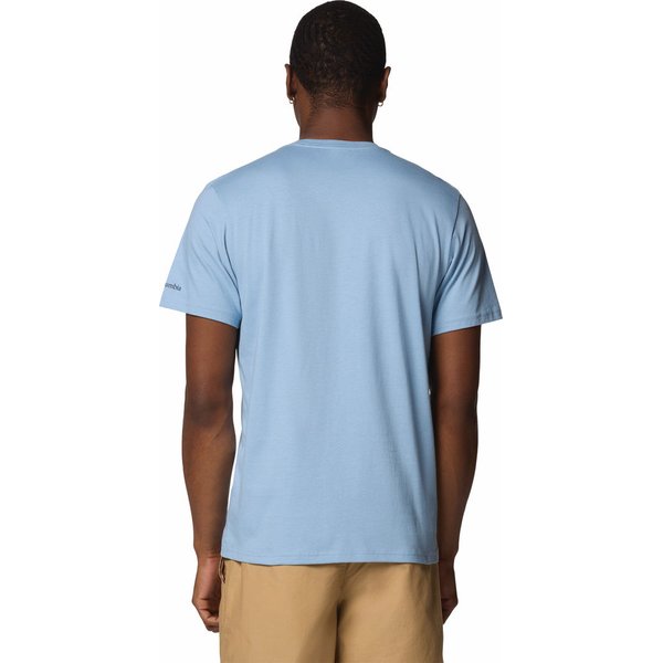 Koszulka męska Path Lake Graphic Tee Columbia - Ripple Blue, Peaceful Perspective