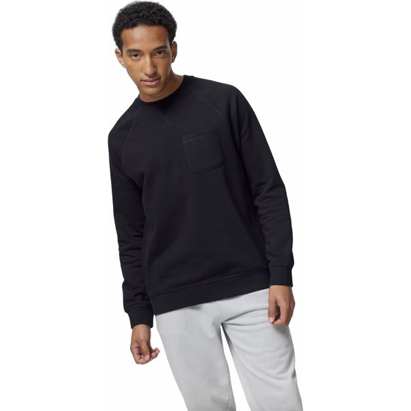 Bluza męska OTHAW23TSWSM680 Outhorn - głęboka czerń