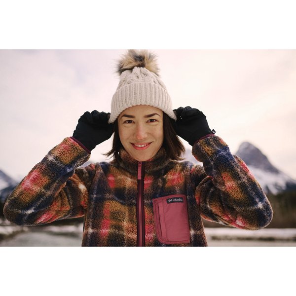 Polar damski West Bend Print Full Zip II Columbia - Camel Brown Omblur