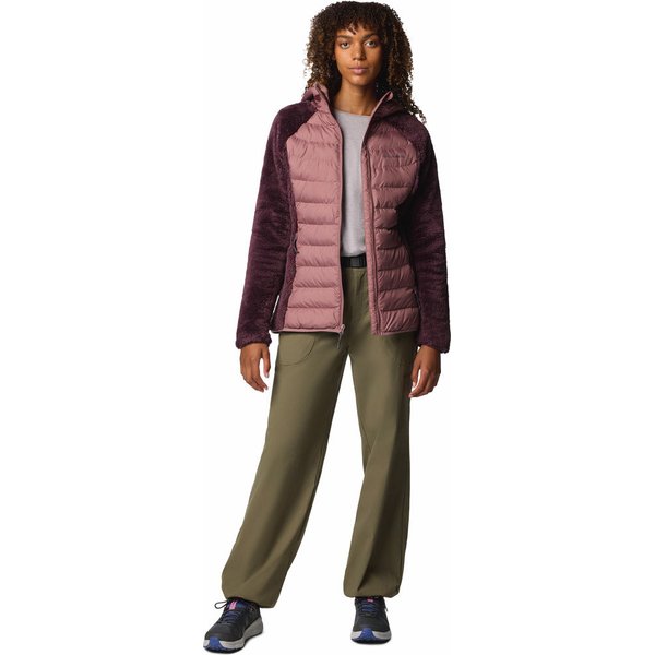 Kurtka hybrydowa, polarowa damska Powder Lite II Columbia - Moonvista, Fig