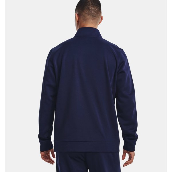 Bluza męska Armour Fleece 1/4 Zip Under Armour - granatowa