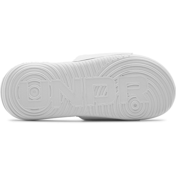 Klapki Ansa Fixed Slides Under Armour - białe