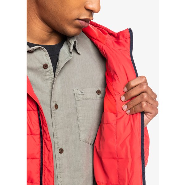 Kurtka męska Scaly Quiksilver - czerwony