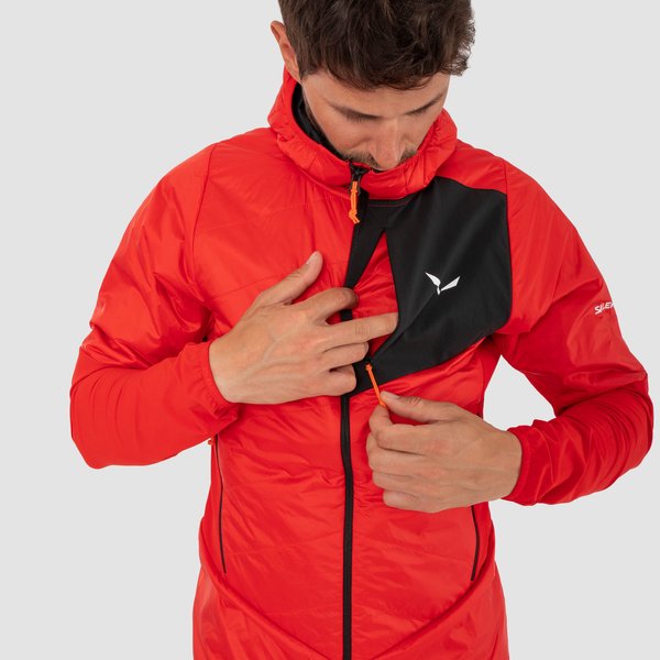 Kurtka męska Ortles Hybrid Tirolwool Salewa - gold