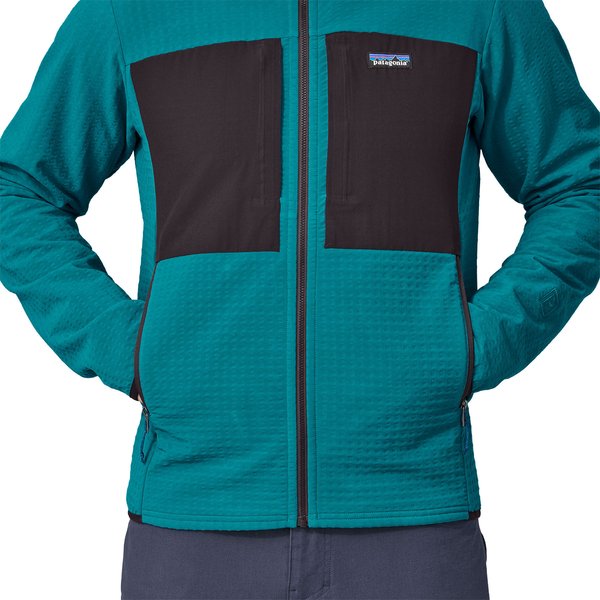 Kurtka męska R2 TechFace Hoody Patagonia - black