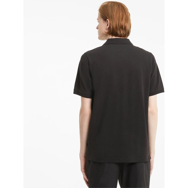 Koszulka męska polo Essentials Pique Puma - czarna