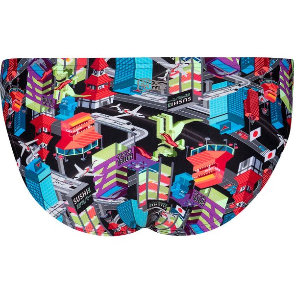 Kąpielówki męskie Flipturns Diamondize 5cm Allover Brief Speedo