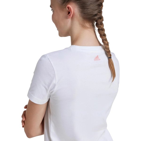 Koszulka juniorska Xpress Street Jam Graphic Adidas - biała