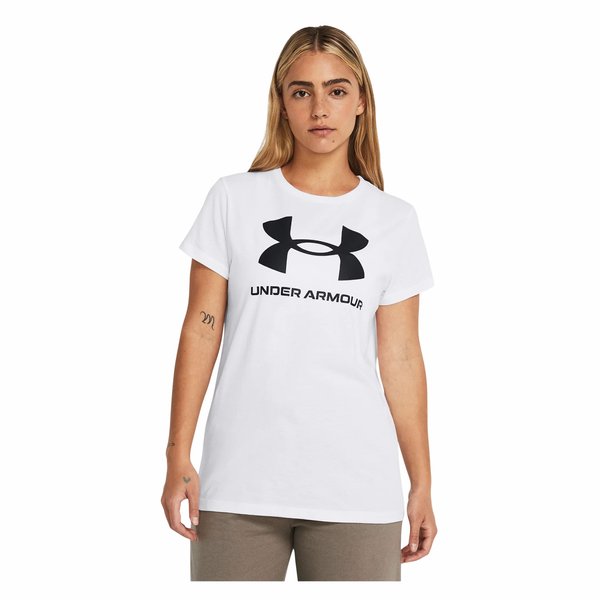 Koszulka damska Live Sportstyle Graphic Under Armour - biała