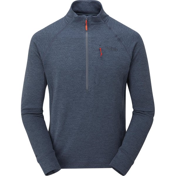 Bluza polarowa męska Nexus Pull On Rab - steel