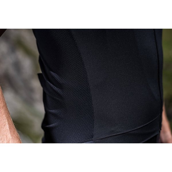 Koszulka rowerowa męska Ansino Silvini - czarny