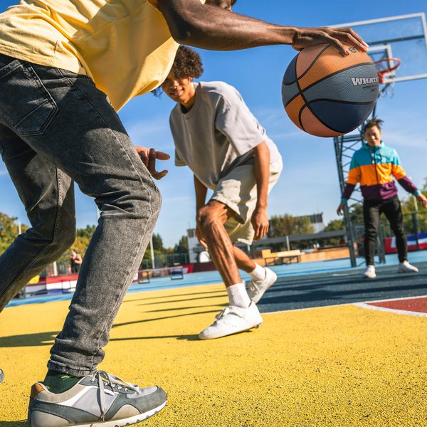 Piłka do koszykówki What's up 7 Meteor - pomarańczowy