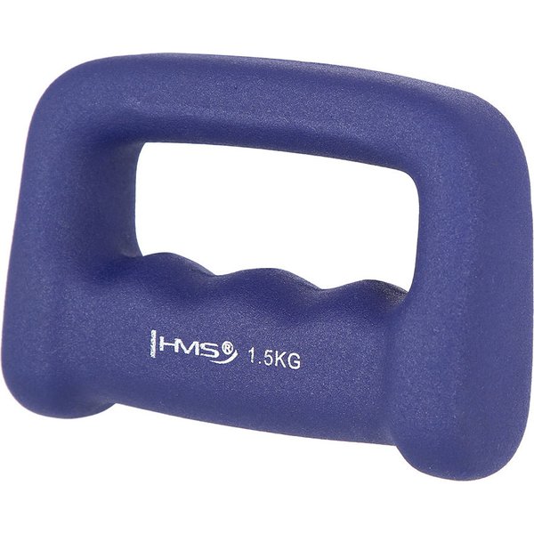 Ciężarek żeliwny, kastet pokryty neoprenem 1,5kg CK15 HMS