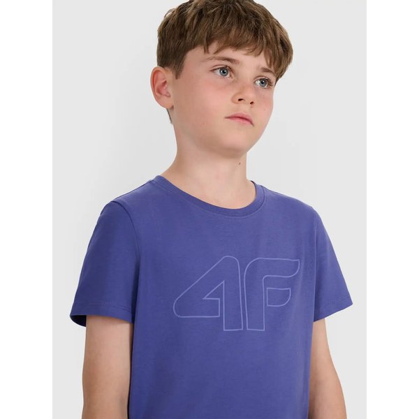 Koszulka chłopięca TTSHM2400 4F - niebieski