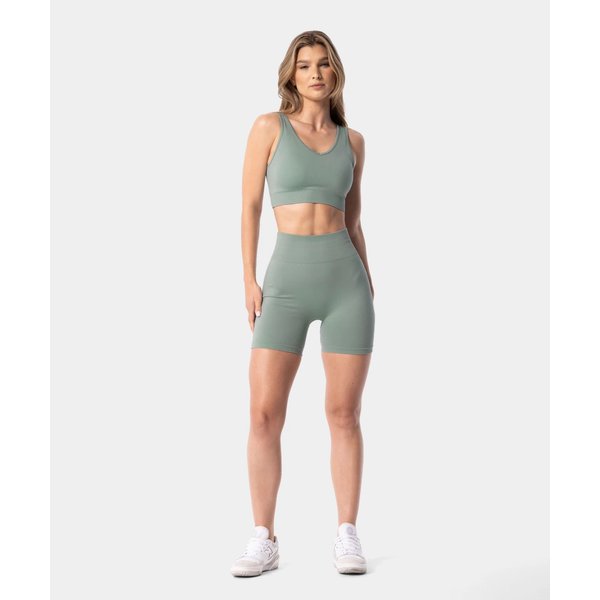 Spodenki damskie Simply Seamless Shorts Carpatree - Pale Green
