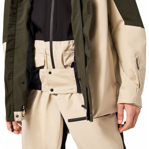 Kurtka męska TNP TBT Shell Oakley - black/beige