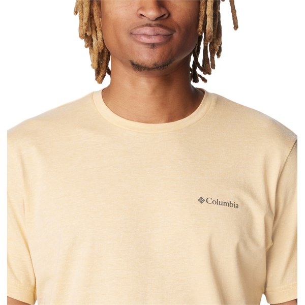 Koszulka męska Thistletown Hills Short Sleeve Columbia - camel