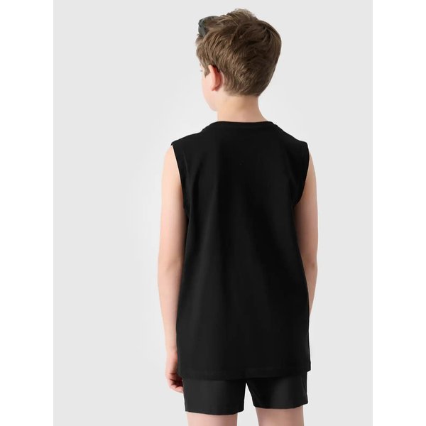 Bezrękawnik chłopięcy TSLEM164 4F - głęboka czerń