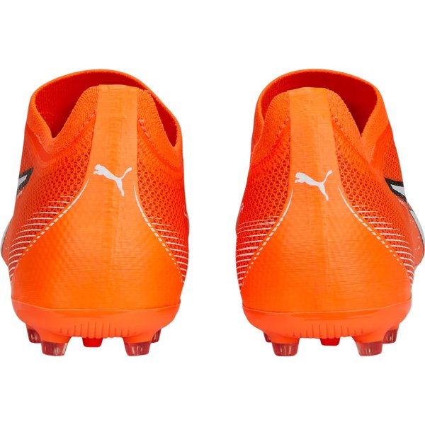 Buty piłkarskie, korki Ultra Match MG Logo Puma - pomarańczowe