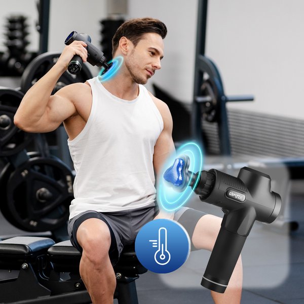 Pistolet do masażu z końcówką chłodzącą XM250 Gymtek