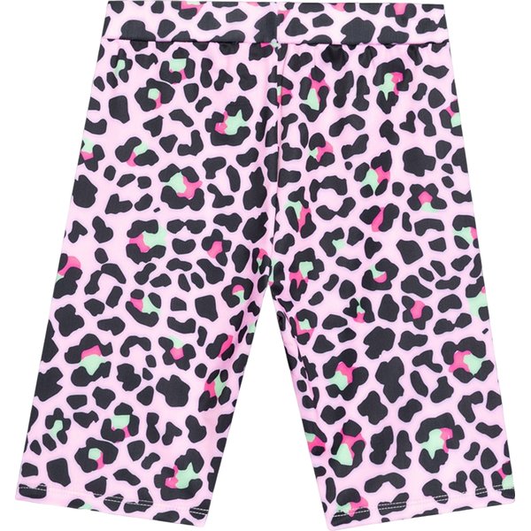 Legginsy, kolarki dziewczęce 4FJWSS24TTIGF133 4F - jasny róż allover