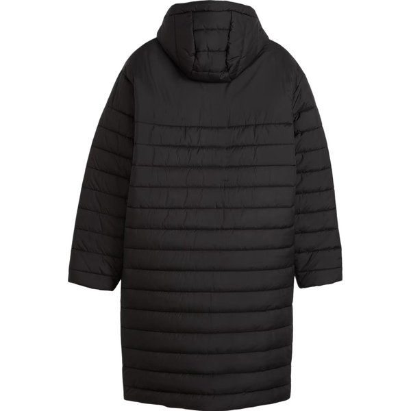 Płaszcz puchowy męski Team Final Bench Puma - czarny