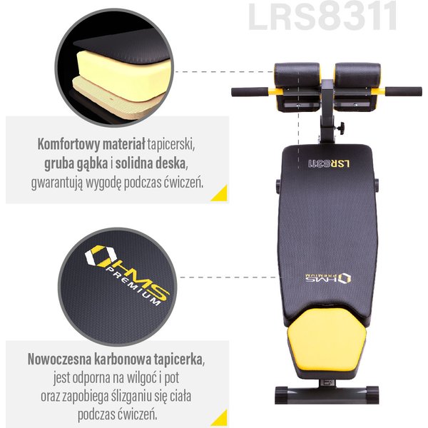 Ławka rzymska LSR8311 HMS Premium