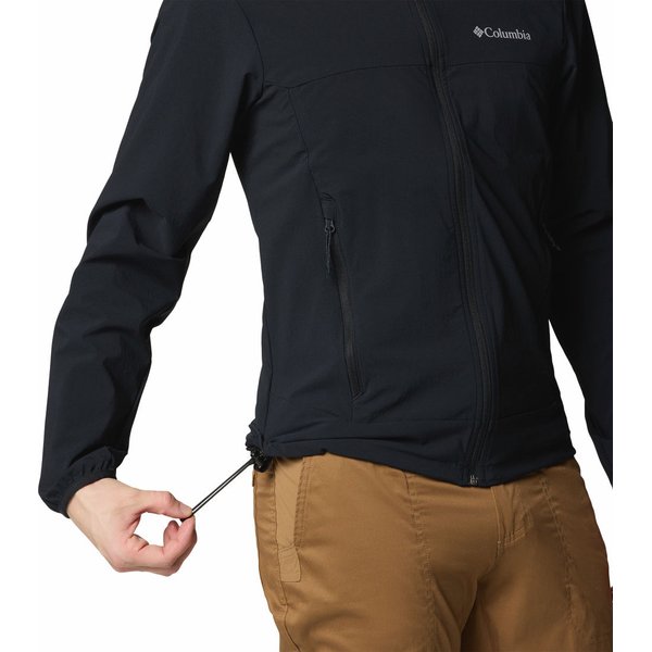 Softshell męski Heather Canyon II Hooded Columbia - black