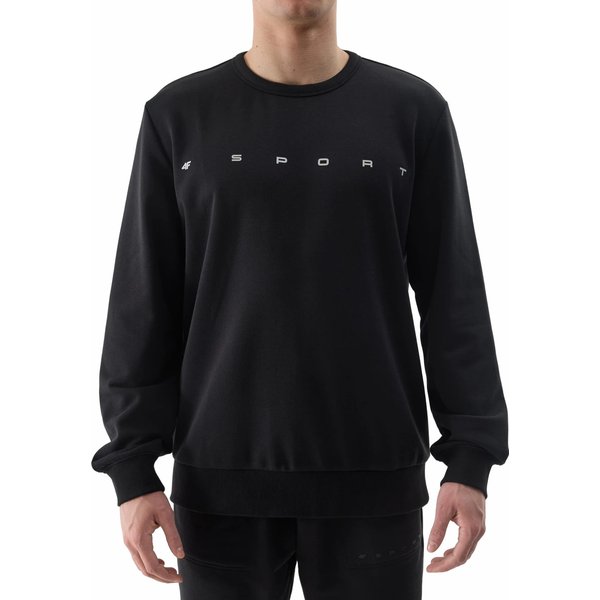 Bluza męska 4FWSS24TSWSM1009 4F - głęboka czerń
