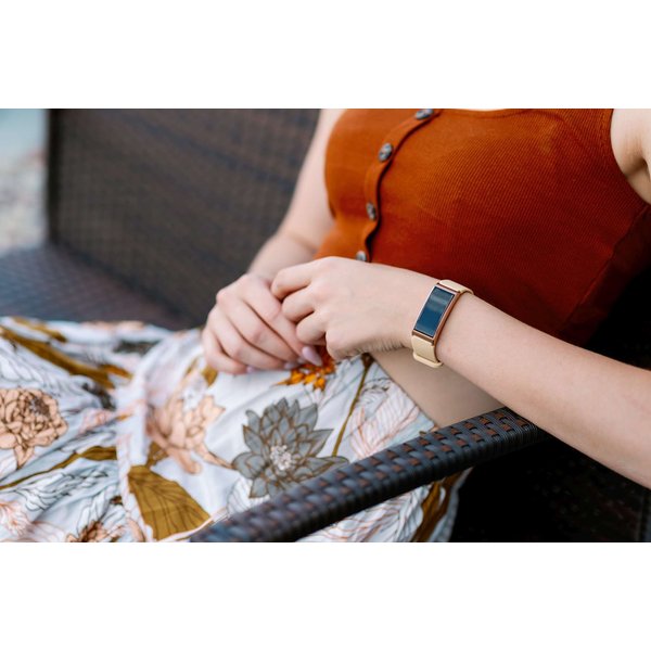 Smartwatch Women Tina Garett - czarny stalowy