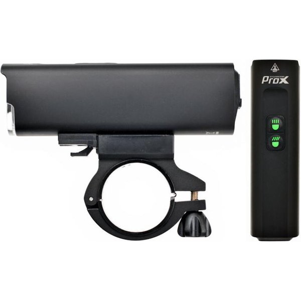 Lampa rowerowa przednia Kastor-II 1100lm, 4800mAh USB-C Prox