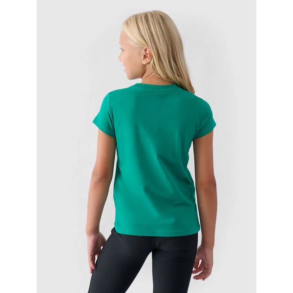 Koszulka dziewczęca TTSHF1543 4F - zielony
