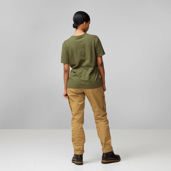 Koszulka damska Hemp Blend Fjallraven - Chalk Rose