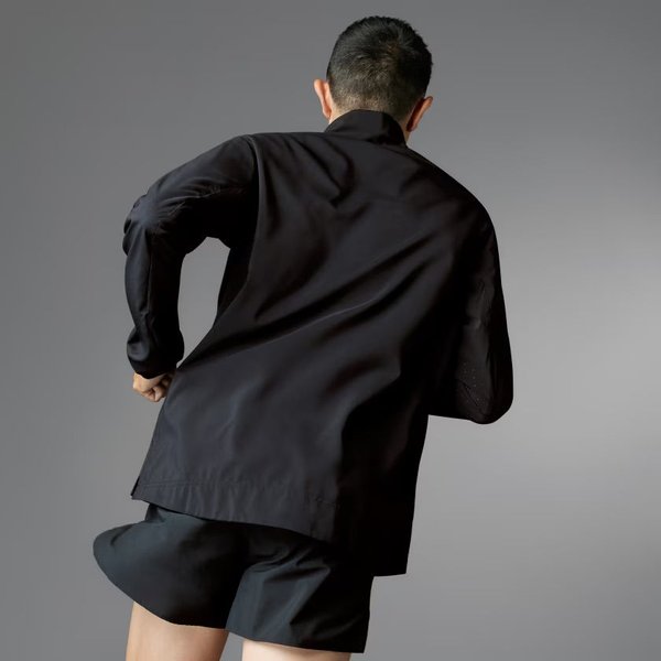 Kurtka męska Adizero Essentials Running Adidas - niebieska