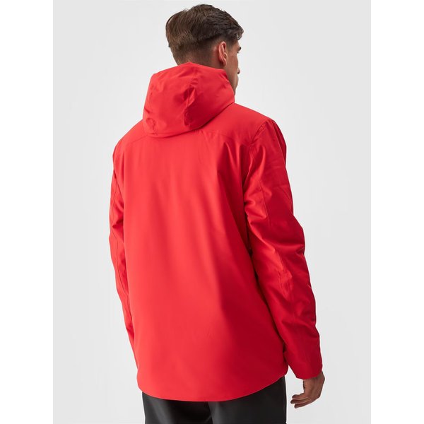 Kurtka narciarska męska TTJAM575 4F - czerwony